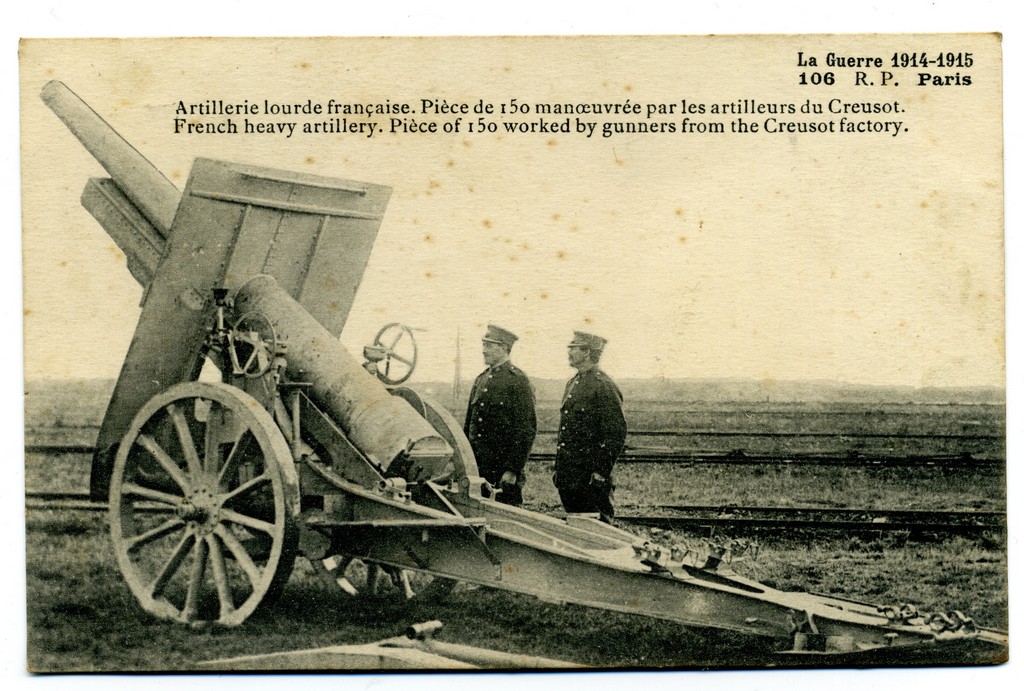 AR006	Artillerie lourde française