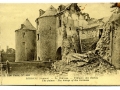 Des020	Péronne (Somme) Château bombardé