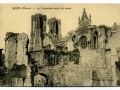 Des028	Reims (Marne) Cathédrale entre les ruines